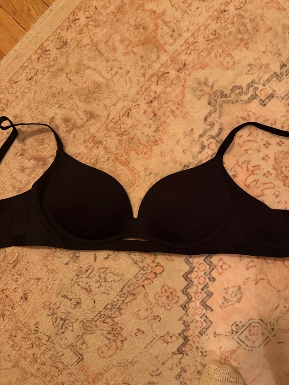Smooth T-Shirt Underwire Bra in Black
